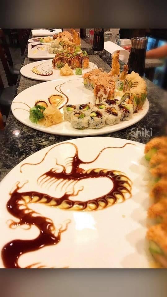 Sushi platter